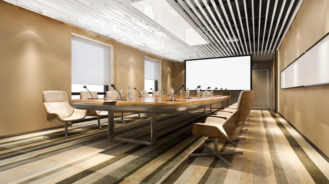 Board meetings & conferences — representative imagery.